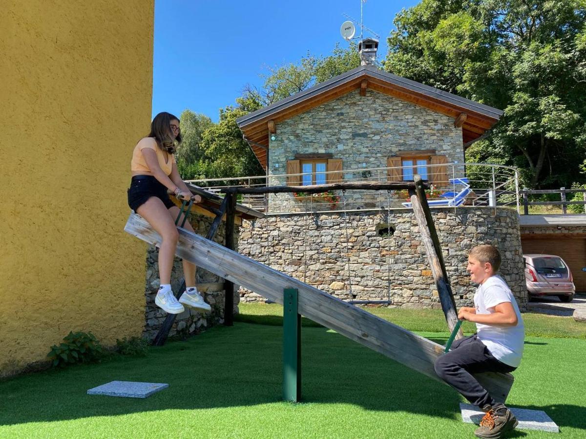 La Dolce Vita Chalet Massino Visconti ภายนอก รูปภาพ