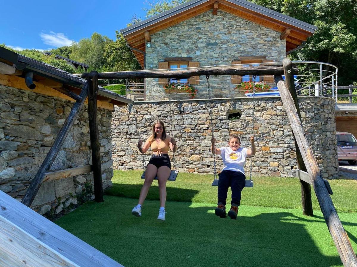 La Dolce Vita Chalet Massino Visconti ภายนอก รูปภาพ